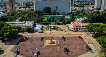 Caiado anuncia novas bases aéreas policiais no Entorno do DF e no Sudoeste goiano